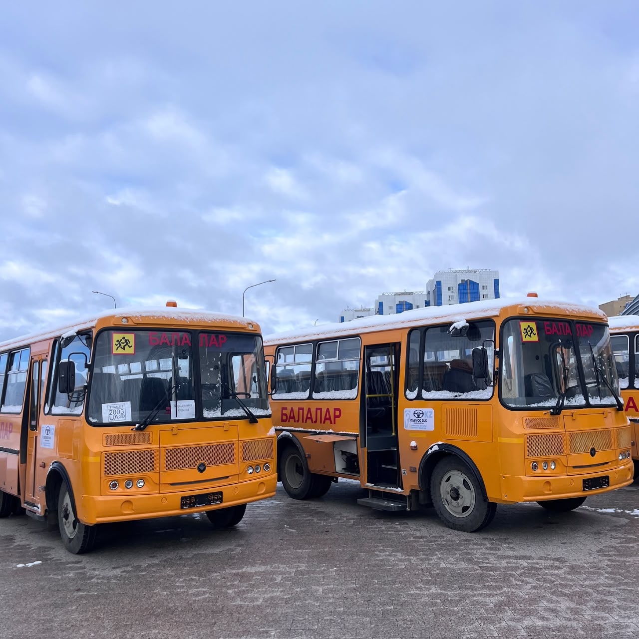 Школьные автобусы ПАЗ-32053-70 для области Абай